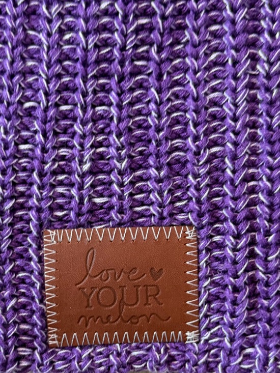 Love Your Melon Accessories - Love Your Melon Purple Beanie